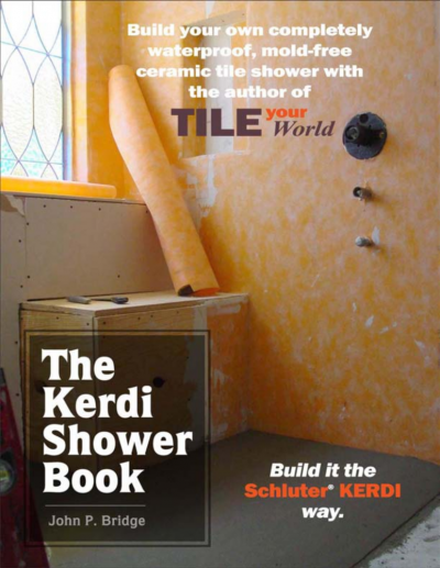 The Kerdi Shower Book The Kerdi Shower Book cover page